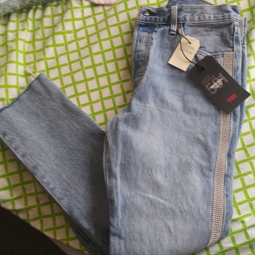 Women's levi 501 jeans